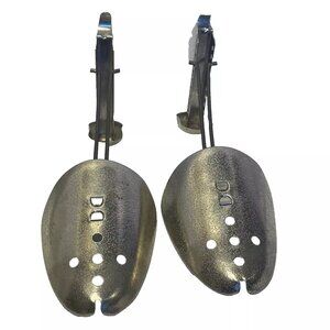 Vintage A&J Metal Adjustable Shoe Trees, Stretchers, Shaper Made In USA